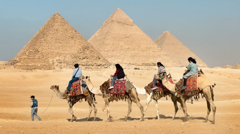 Pyramids of Giza & Sphinx